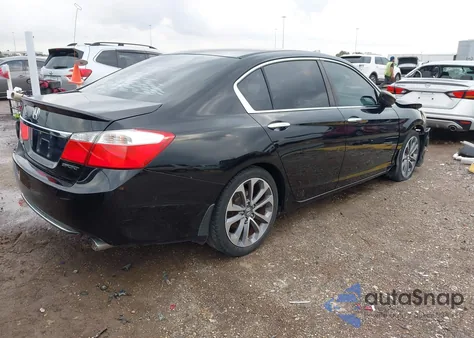 2014 Honda Accord Sport из США, поврежденный, VIN 1HGCR2F5XEA252536